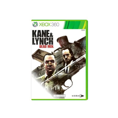 Jogo - Kane & Lynch Dead Men - Xbox 360 - Usado (Sem Capa)