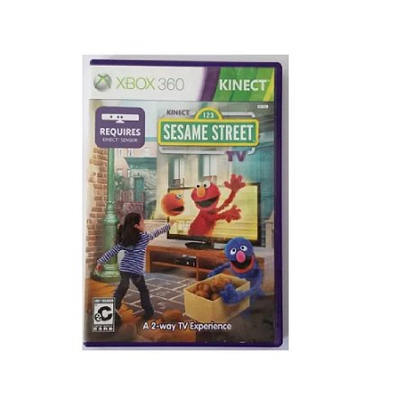 Jogo - Kinect 123 Sesame Street - Xbox 360 - Usado