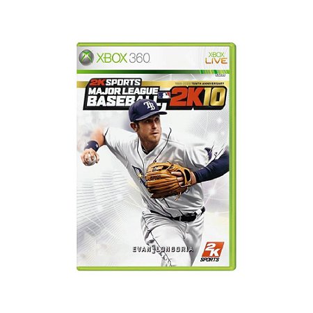 Jogo - Major League Baseball 2K10 - Xbox 360 - Usado