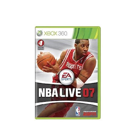 Jogo - Nba Live 07 Europeu - Xbox 360 - Usado