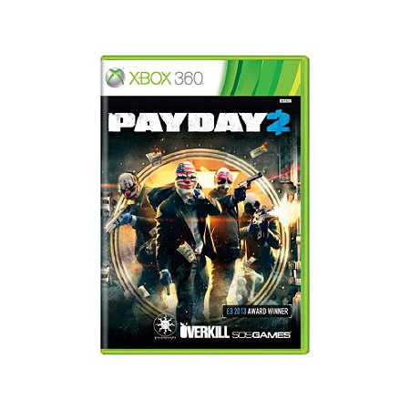 Jogo - Payday 2 - Xbox 360 - Usado