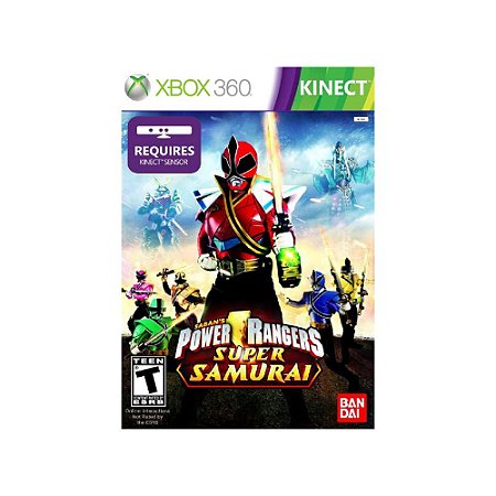 Jogo - Power Rangers Super Samurai - Xbox 360 - Usado