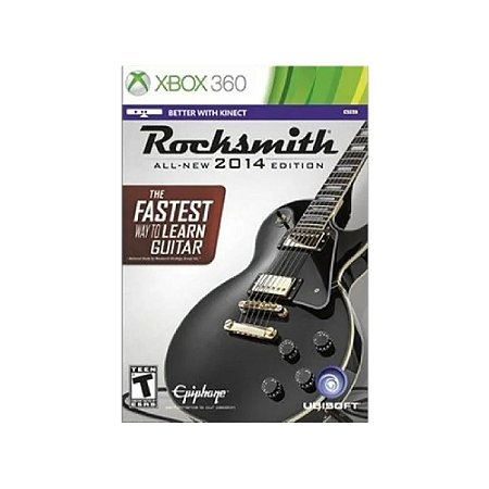 Jogo - Rocksmith All New 2014 Edition - Xbox 360 - Usado