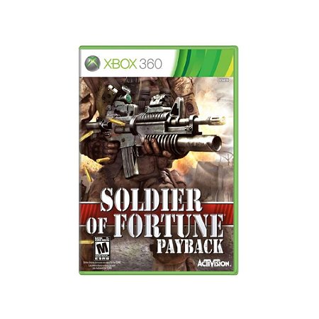 Jogo - Soldier Of Fortune Payback - Xbox 360 - Usado