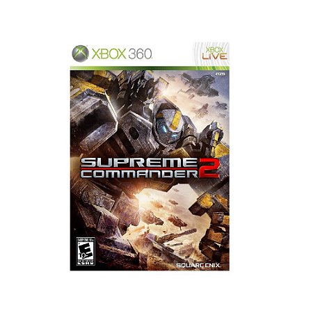 Jogo - Supreme Commander 2 - Xbox 360 - Usado