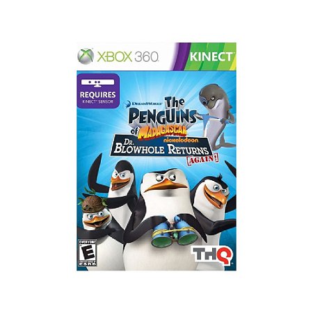 Jogo - The Penguins of Madagascar - Xbox 360 - Usado