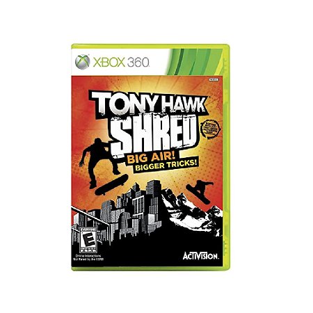 Jogo - Tony Hawk Shred - Xbox 360 - Usado