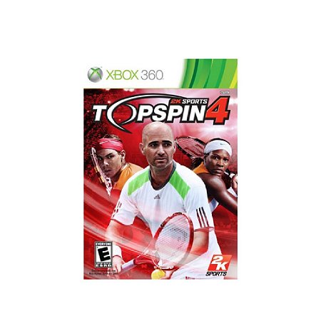 Jogo - Top Spin 4 - Xbox 360 - Usado