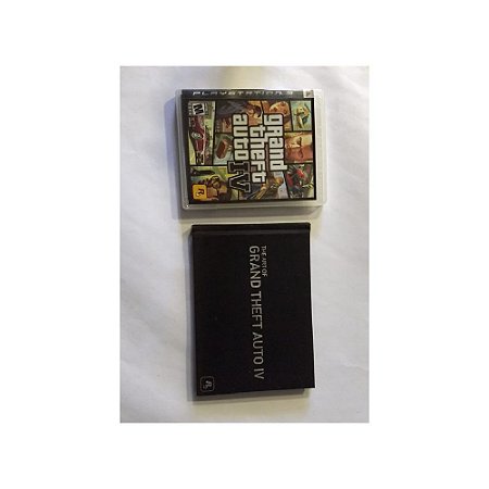 Jogo Grand Theft Auto IV (GTA IV) + Livro Usado The Art Of Grand Theft Auto IV (GTA IV) - PS3 - Usado*