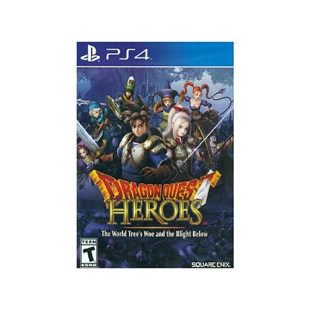 Jogo Dragon Quest Heroes The World Trees Woe and The Blight Below - PS4 - Usado*