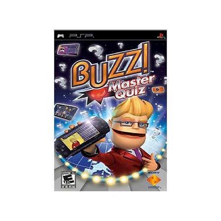 Jogo - Buzz Master Quiz - Psp - Usado*