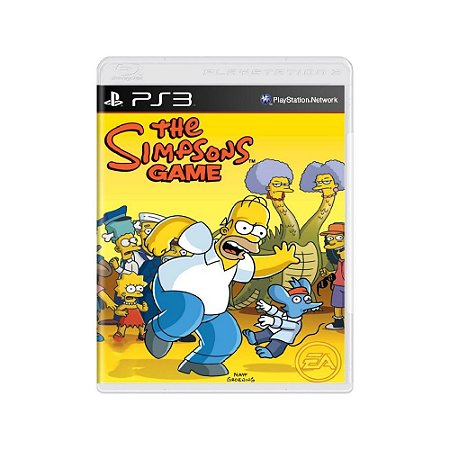 Jogo The Simpsons Game - PS3 - Usado