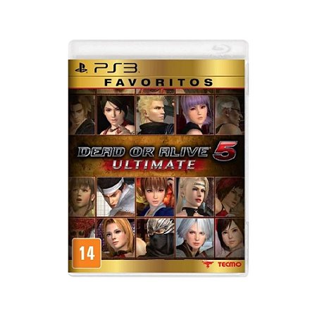 Jogo Dead or Alive 5 Ultimate - PS3 - Usado