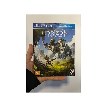 Jogo - Horizon Zero Dawn (capa de papelão) - PS4 - Usado