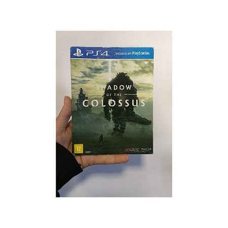 Jogo - Shadow of the Colossus (capa papelão) - PS4 - Usado