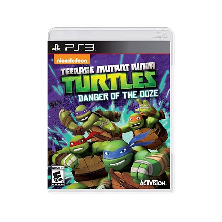 Jogo Teenage Mutant Ninja Turtles Danger of the Ooze - PS3 - Usado