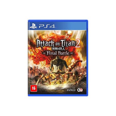 Jogo Attack on Titan 2: Final Battle - PS4 - Usado