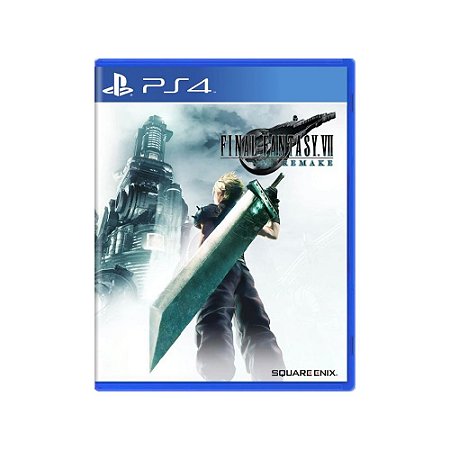 Jogo - Final Fantasy VII Remake - PS4 - Usado