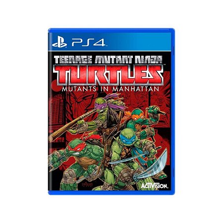 Jogo Teenage Mutant Ninja Turtles Mutants in Manhattan - PS4 - Usado