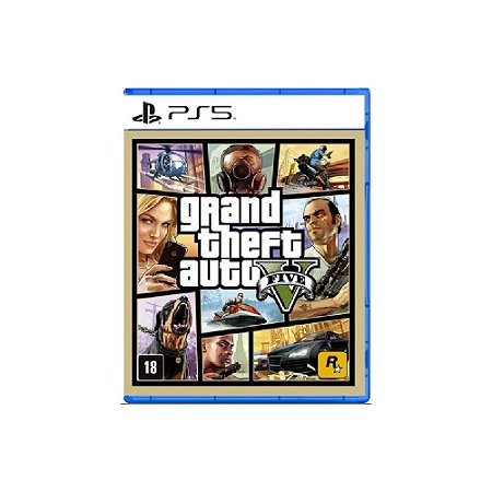 Jogo Grand Theft Auto V (Gta V) - PS5