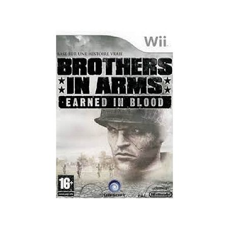 Jogo Brothers in Arms Earned in Blood - WII - Usado