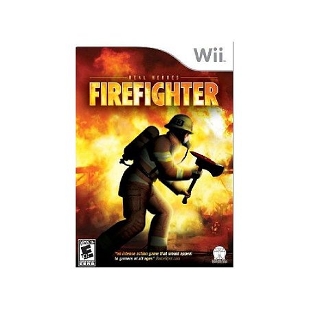 Jogo -  Real Heroes Firefighter - Nintendo Wii - Usado