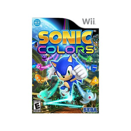 Jogo - Sonic Colors - Nintendo Wii - Usado