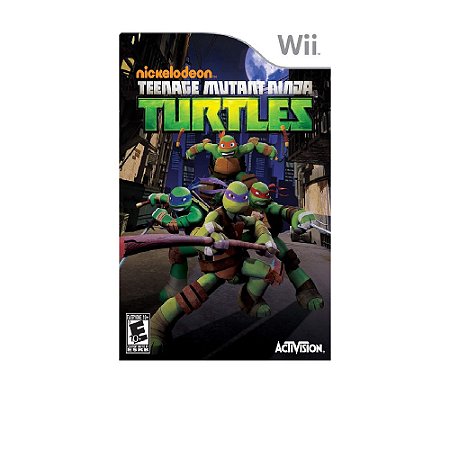 Jogo Teenage Mutant Ninja Turtles (Sem Capa) - Wii - Usado