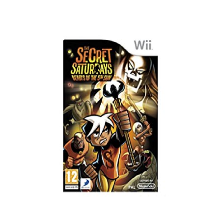 Jogo The Secret Saturdays Beasts Of The 5th Sun - Wii - Usado