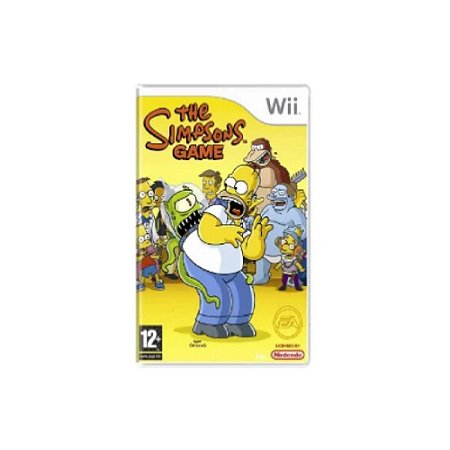 Jogo The Simpsons Game - Wii - Usado