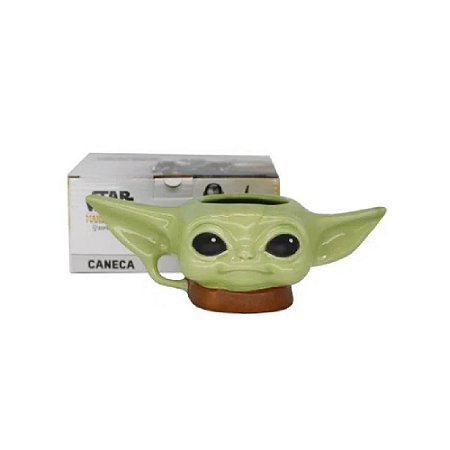 Caneca 3D Baby Yoda 300ml