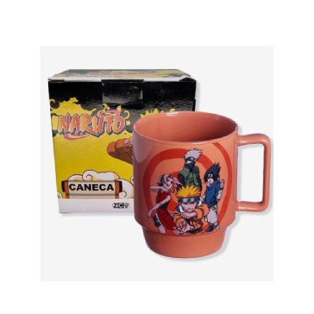 Caneca Tina Equipe 7 – Naruto 400ml