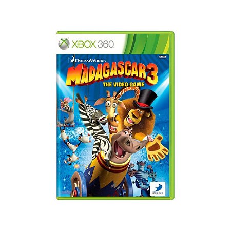 Jogo Dreamworks Madagascar 3 The Video Game - Xbox 360 - Usado