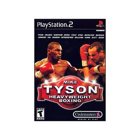 Jogo Mike Tyson Heavy Weight Boxing - PS2 - Usado