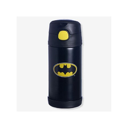 Garrafa Click com Canudo Batman Logo 400ml