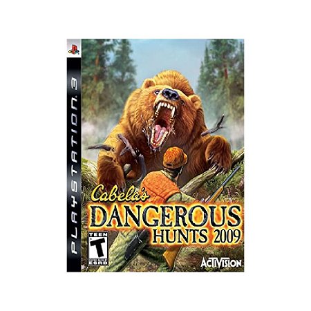 Jogo Cabelas Dangerous Hunts 2009 - PS3 - Usado*