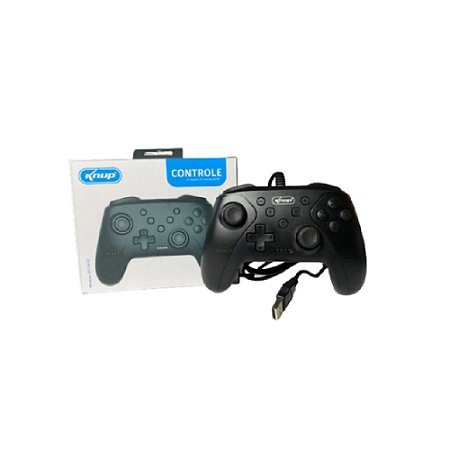 Controle KNUP (Switch - PS3 - Android - PC) Sem fio KP-CN700