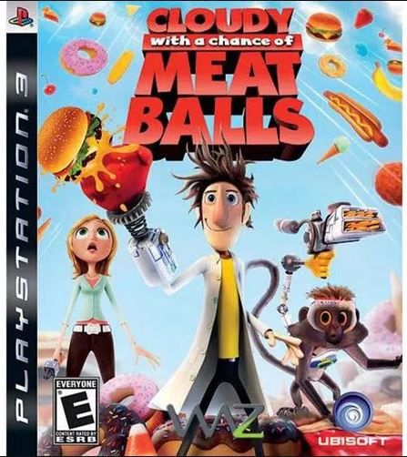 Jogo Cloudy With A Chance Of Meatballs - PS3 - Usado