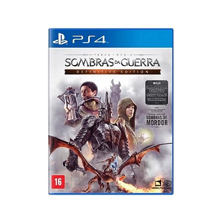 Jogo Terra-média: Sombras da Guerra Definitive Edition - PS4 - Usado