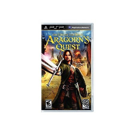 Jogo The Lord Of The Rings Aragorns Quest - PSP - Usado