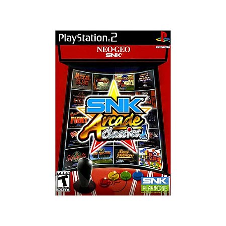 Jogo SNK Arcade Classics Vol 1 - PS2 - Usado*