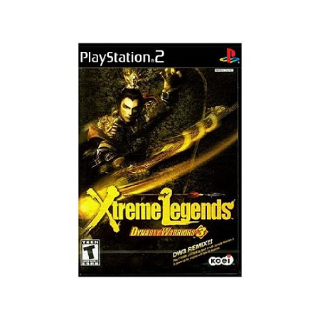 Jogo Dynasty Warriors 3 Xtreme Legends - PS2 - Usado