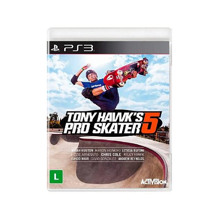 Jogo Tony Hawk's Pro Skater 5 - PS3 - Usado
