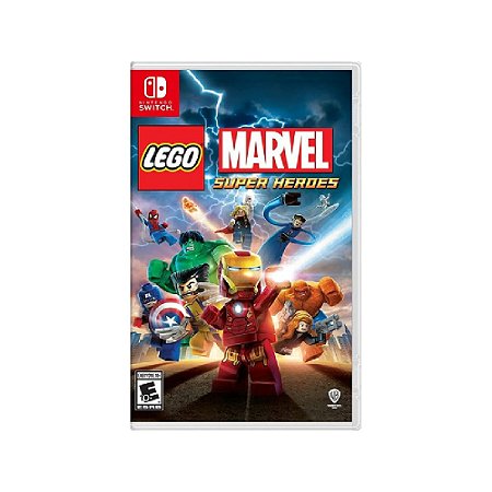 Jogo LEGO Marvel Super Heroes - Nintendo Switch - Usado