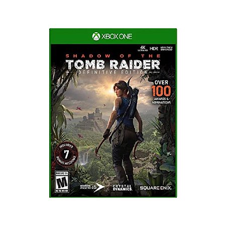 Jogo Shadow Of The Tomb Raider A Definitive Edition - Xbox One - Usado*