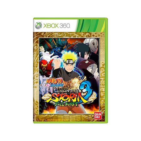 Jogo Naruto S. Ultimate Ninja Storm 3 Full Burst - Xbox 360 - Usado