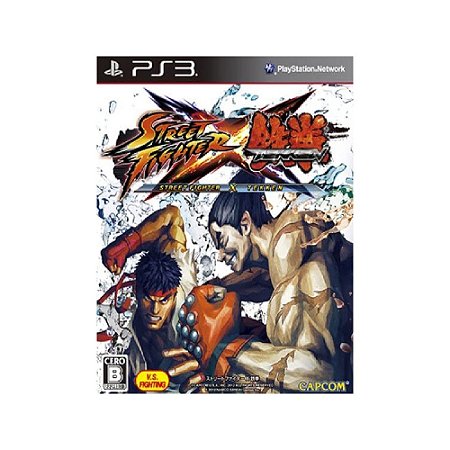 Jogo Street Fighter X Tekken (Japonês) - PS3 - Usado