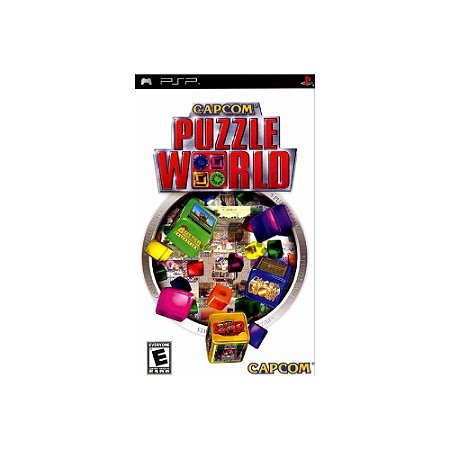 Jogo Capcom Puzzle World - PSP - Usado