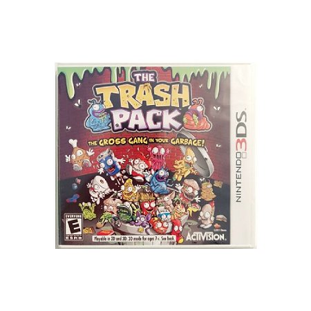 Jogo The Trash Pack the gross gang in your garbage - 3DS - Usado