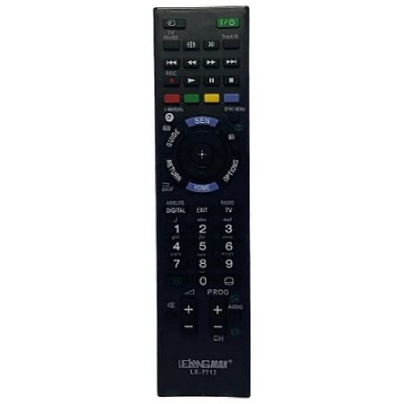 Controle Remoto LELONG Compatível TV SONY LCD (LE-7712)